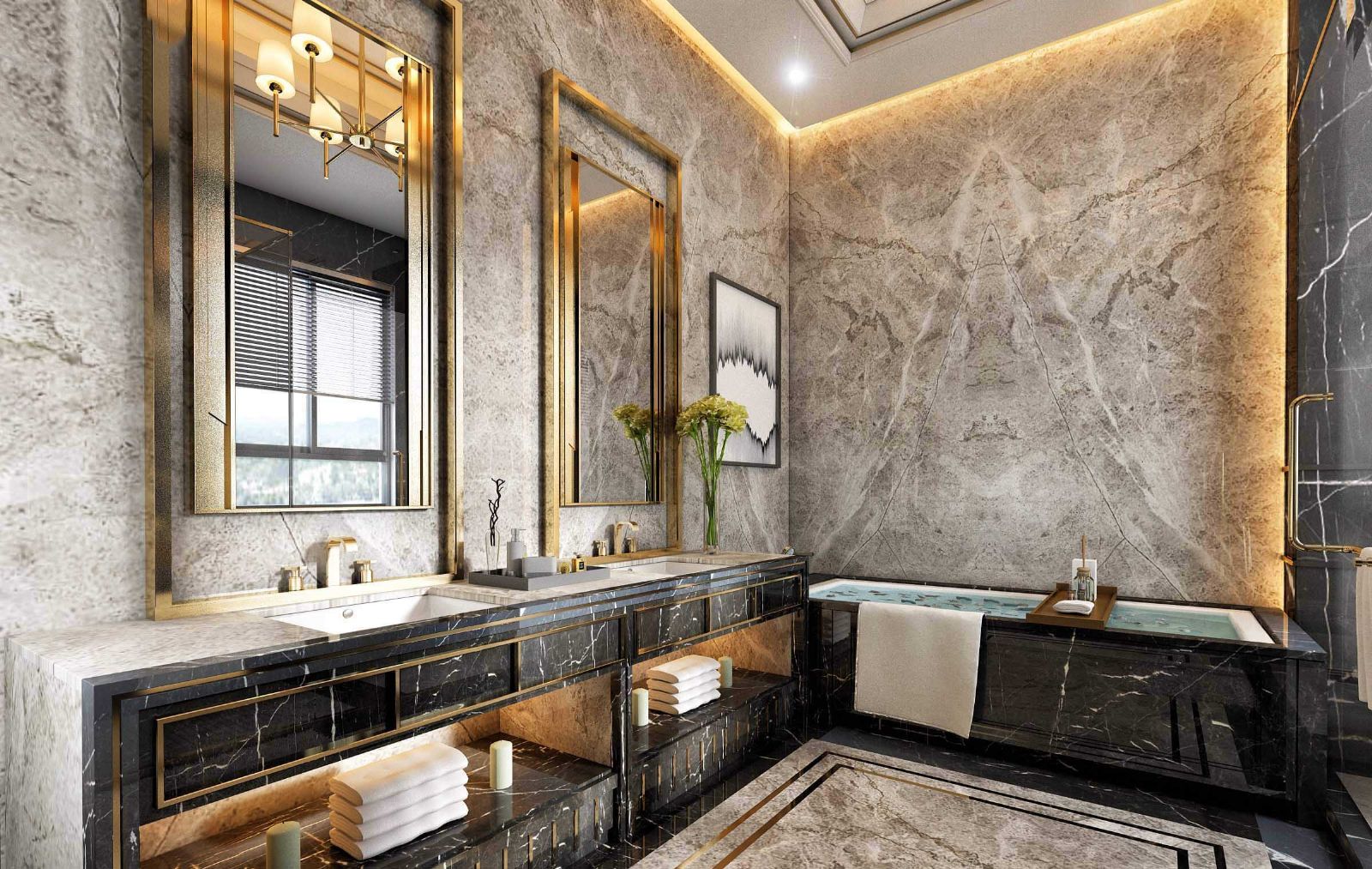Turkish Grey Marble Portfolio: Surface Finishes and Architectural Applications