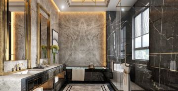Tundra Grey Marble Finishes and Applications