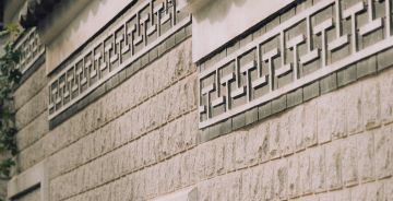 Luxury Hotel and Villa Outdoor Landmark Stone Design: Architectural Corner and Sculptural Elements for Exterior Spaces