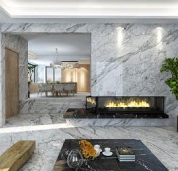 The Art of Symmetry in Architecture: Bookmatch Marble Applications