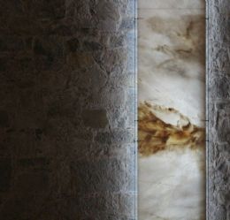 Backlit Onyx and Bookmatched Stone for Luxury Hotels and Villas